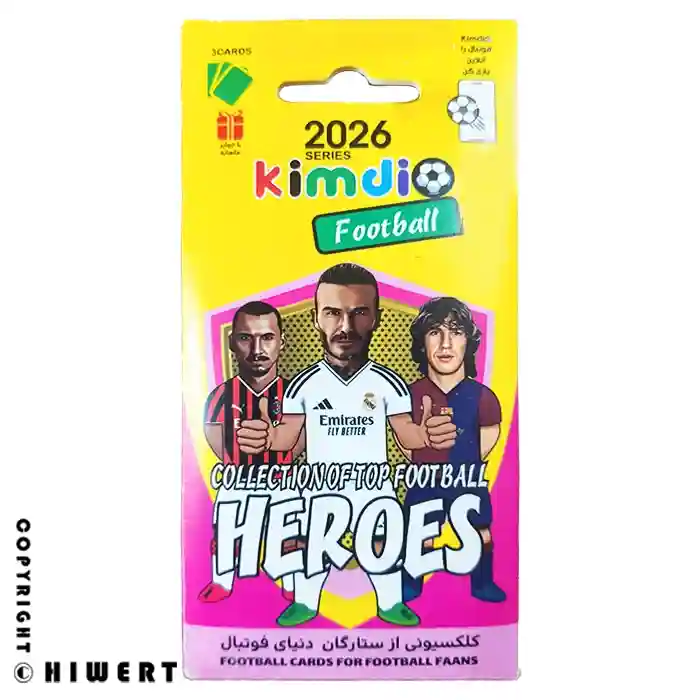 خرید اسباب بازی شانسی کیمدی مدل HEROES 2026 با بهترین قیمت از های ورت. یه اسباب بازی شانسی برای فوتبالیستا