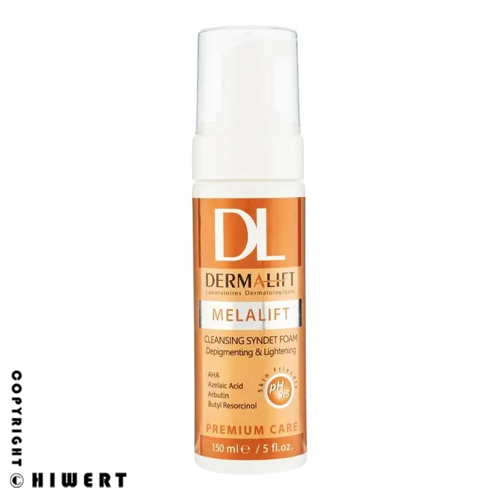 خرید فوم شستشوی صورت درمالیفت مدل ملالیفت روشن کننده و ضد لک قوی ۱۵۰ میل از های ورت.