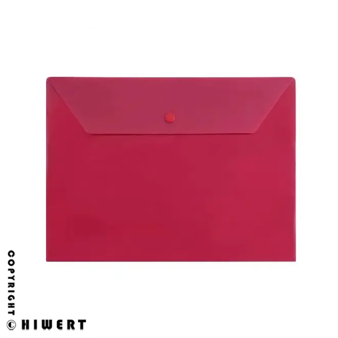 خرید پوشه دکمه دار سایز A5 رنگی مدل پاکت طلقی کوچک مناسب نگهداری نسخه در های ورت.