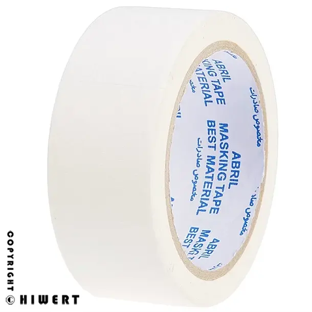 خرید نوار چسب کاغذی پهن آبریل عرض ۴ سانتی متر با چسبندگی قوی و کیفیت صادراتی در فروشگاه اینترنتی های ورت.