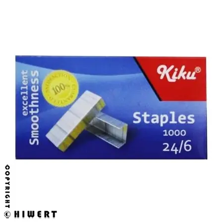 بسته بندی سوزن منگنه کیکو سایز 24/6 بسته 1000 عددی در های ورت