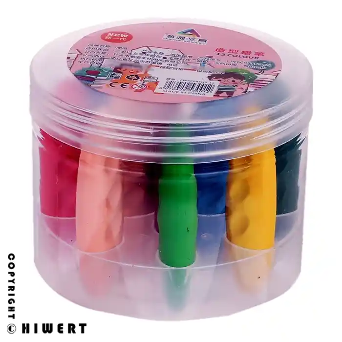 خرید مداد شمعی ۱۲ رنگ مدل جادویی از فروشگاه های‌ورت. مداد شمعی نشکن، ضدآب و ساخته شده از موم طبیعی