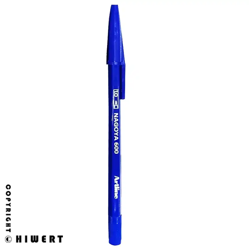 نمای نزدیک از نوک ساچمه‌ای ۱ میلی‌متری خودکار آرت لاین Nagoya 600؛ ایده‌ آل برای امضا و نوشتار واضح | های ورت.