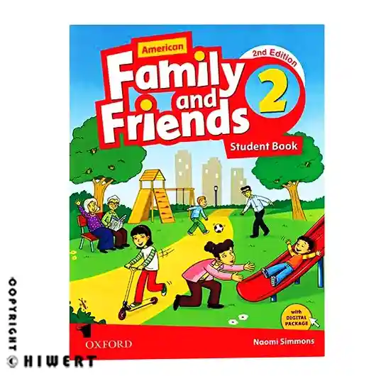 پک کتاب امریکن فمیلی اند فرندز ۲ ویرایش دوم به همراه ورک بوک