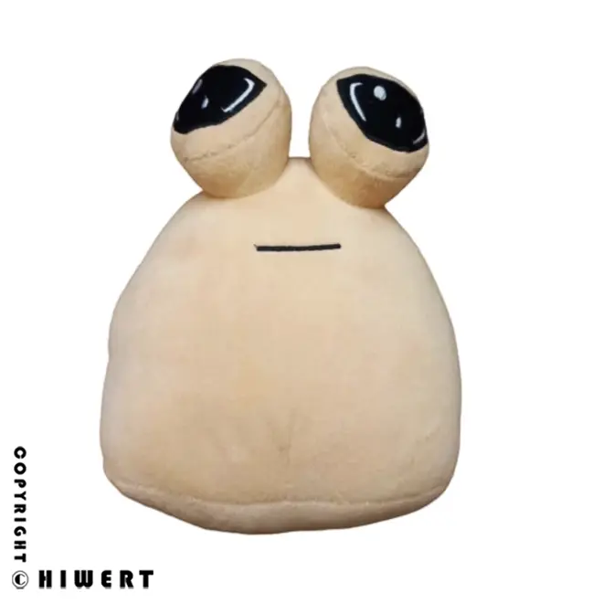 خرید اینترنتی عروسک پو (Pou) با قیمت عالی! فروش عروسک پولیشی ۲۵ سانتی نرم و قابل شستشو.