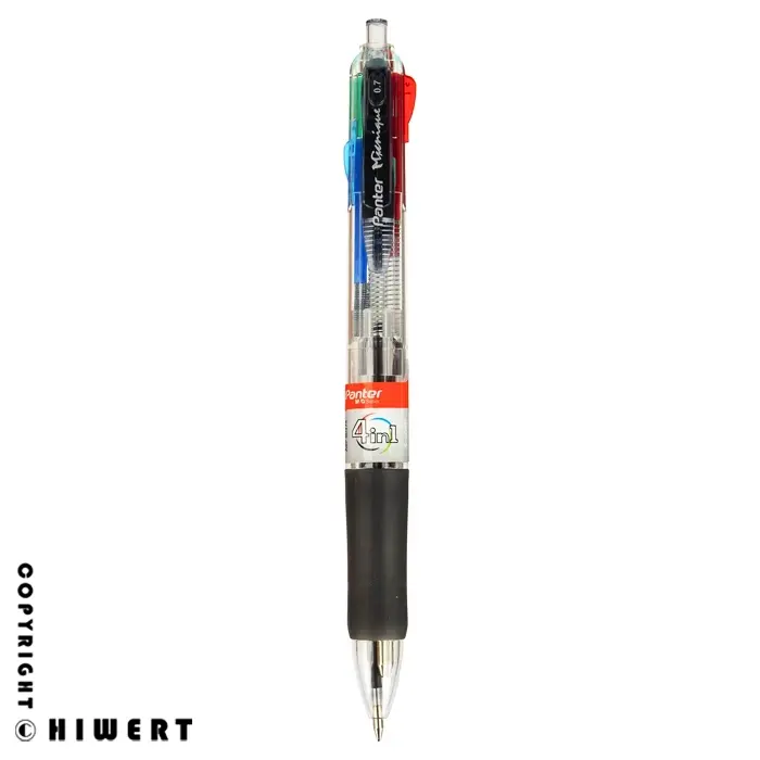 خودکار چهار رنگ پنتر مدل مونیک Munique بدنه شفاف