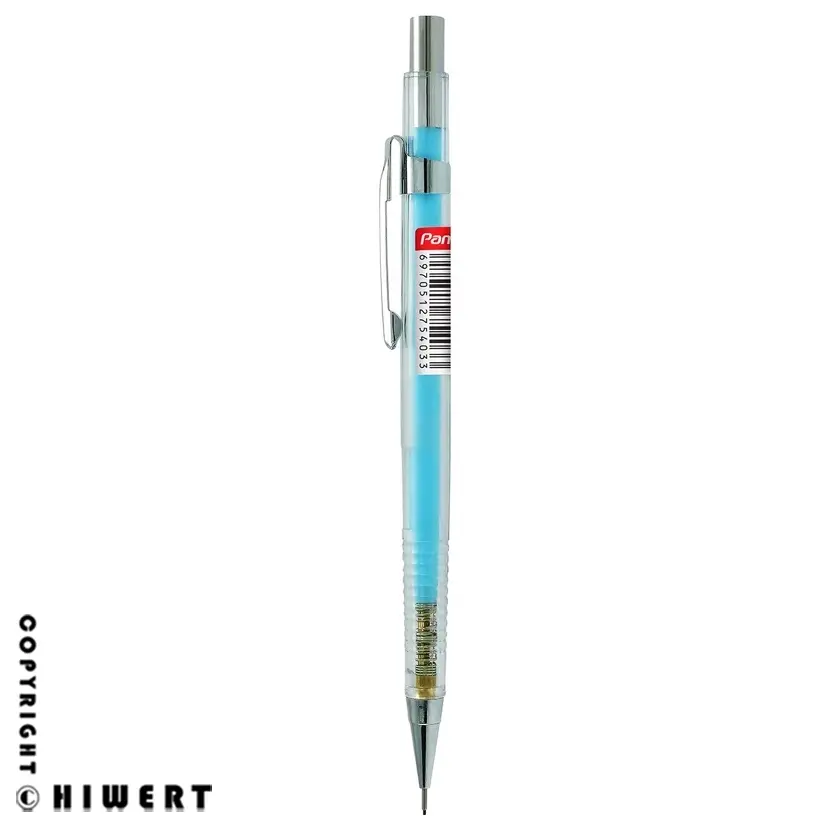 خرید مداد نوکی ۰.۷ پنتر مدل Glass شفاف با طراحی مدرن و بدنه رنگی جذاب در های ورت