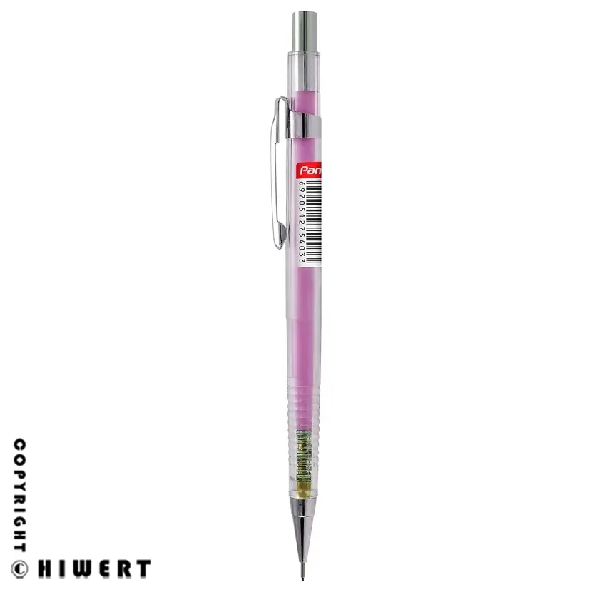 خرید مداد نوکی ۰.۵ پنتر مدل Glass با بدنه شیشه ای و شفاف بسیار شیک در های ورت.