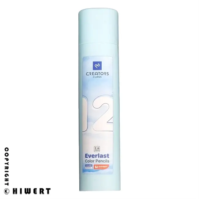 ست کامل مداد رنگی مکانیکی Creators Class شامل ۱۲ رنگ زنده و شفاف با قابلیت شارژ مجدد مغزی.