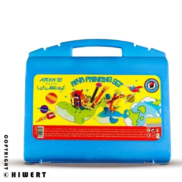 خرید کیف نقاشی 48 تکه آریا با یهترین قیمت از های ورت. بهترین هدیه برای تولد و تشویقی