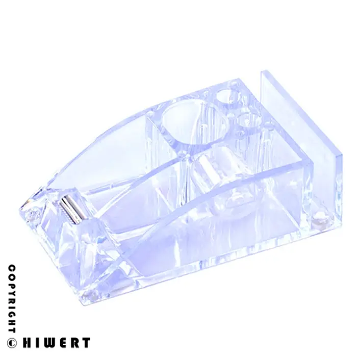 ست رومیزی ۴ کاره خیام مدل K1920 شامل پایه چسب و جامدادی کریستال شفاف با کیفیت عالی در سایت های ورت