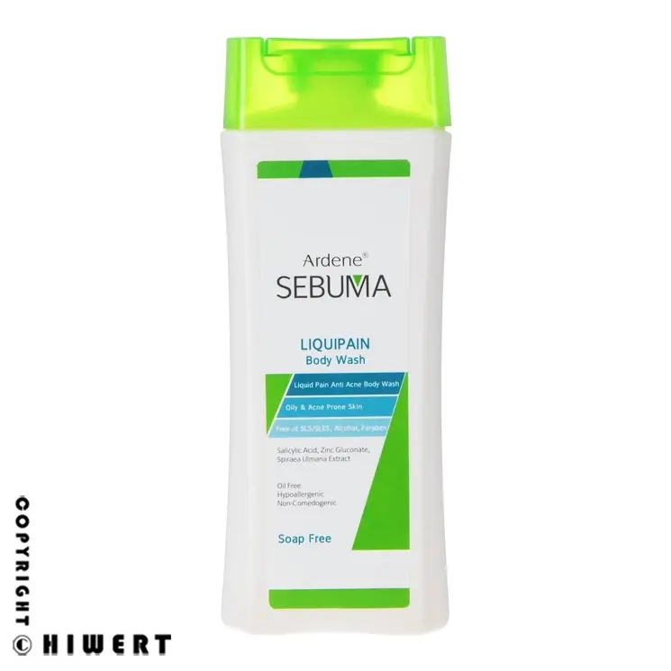 خرید آنلاین مایع شوینده بدن غیر صابونی آردن سبوما مدل Liquipain.