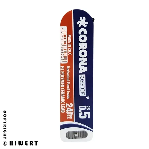 خرید نوک مداد نوکی ۰.۵ کرونا مدل 2B سرامیکی بسته ۲۴ عددی با کیفیت عالی در های ورت.