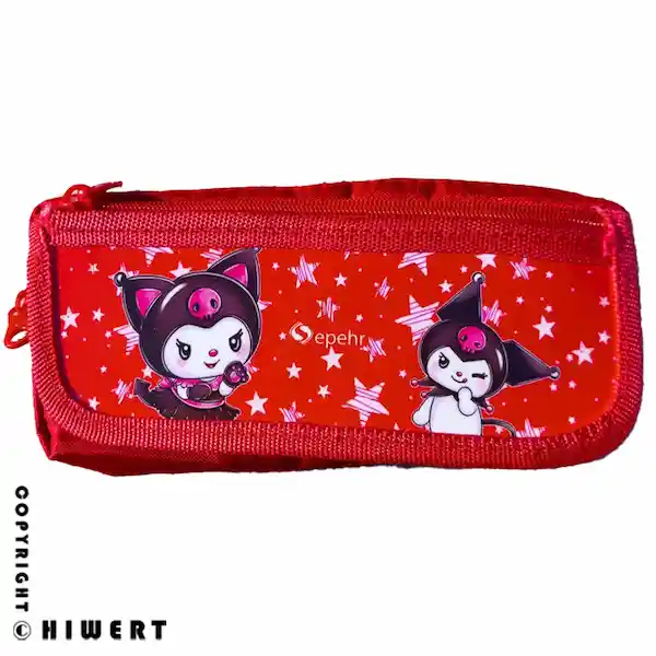 جامدادی سه زیپ سپهر (Sepehr) طرح کورومی (Kuromi)، یک جامدادی جادار (۴ جیب) و باکیفیت دخترانه، خرید آنلاین از های ورت.