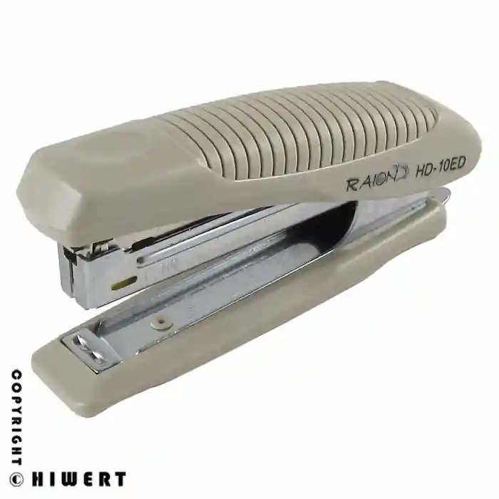 منگنه اداری رایون مدل HD-10ED با بدنه مقاوم؛ بهترین انتخاب برای نظم‌ دهی به اسناد در دفتر کار | خرید از های ورت.