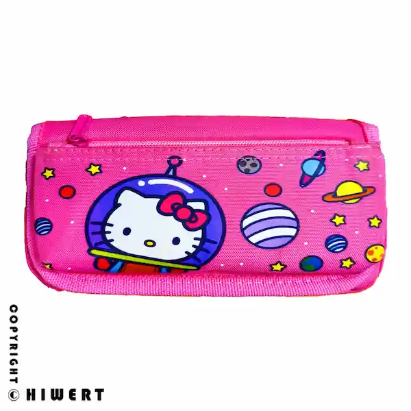 خرید جامدادی دسته دار فانتزی طرح کیتی (Hello Kitty). یک جامدادی دخترانه جادار و زیبا برای لوازم تحریر مدرسه | فروشگاه های ورت.