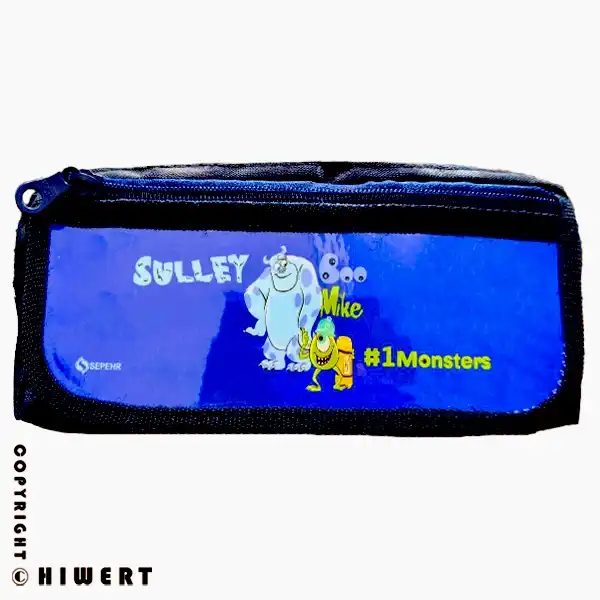 جامدادی سه زیپ سپهر (Sepehr) طرح کارخانه هیولاها (Monsters Inc)، یک جامدادی جادار و باکیفیت پسرانه، خرید از های ورت.