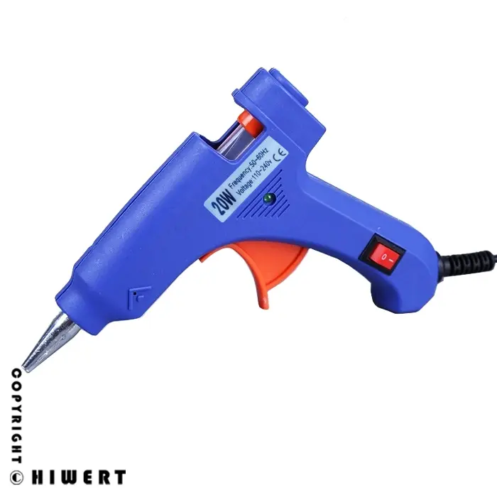 خرید اینترنتی تفنگ چسب حرارتی ۲۰ وات با قیمت عالی! فروش دستگاه چسب کلید دار Wei lian (مدل WL-20W). 