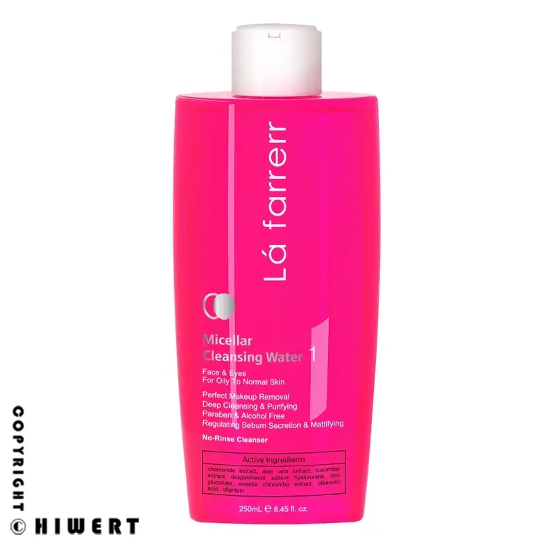 خرید محلول پاک کننده آرایش و صورت لافارر مدل 1 پوست چرب 250 میل از های ورت.