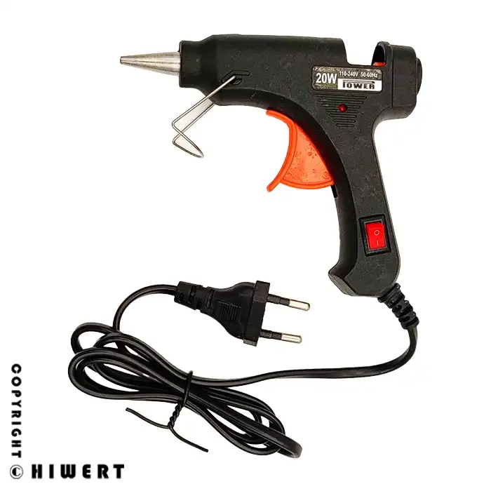 خرید اینترنتی تفنگ چسب حرارتی ۲۰ وات POWER (مدل XL-20W) با بهترین قیمت. دستگاه چسب حرارتی کلید دار