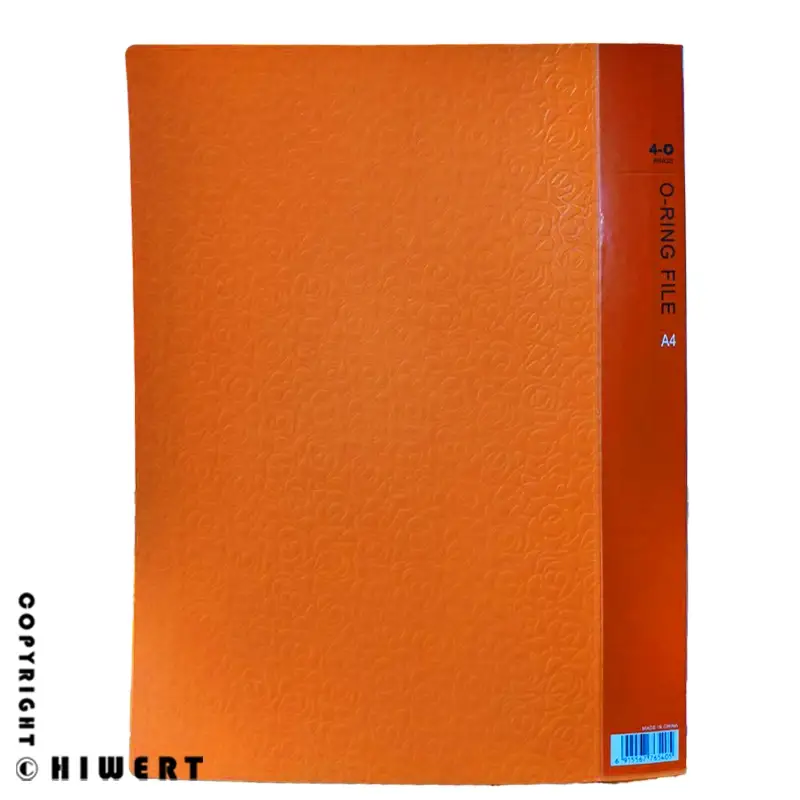 کلاسور ۴ حلقه A4 جلد سخت PHA مدل طرح گل رز، مناسب کلیربوک، بهترین قیمت در های ورت.