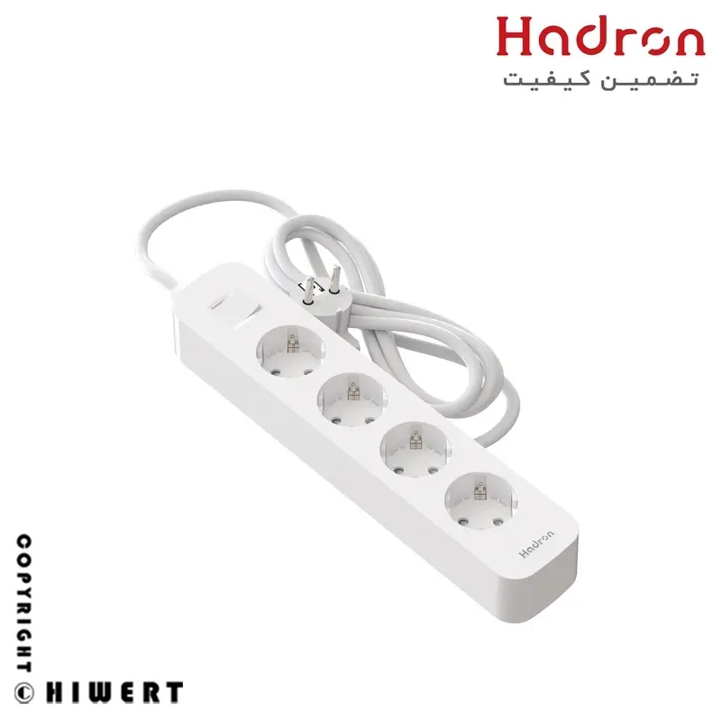 خرید چندراهی برق 16 آمپر هادرون P24 با توان 4000 وات واقعی و کابل ضخیم از های ورت