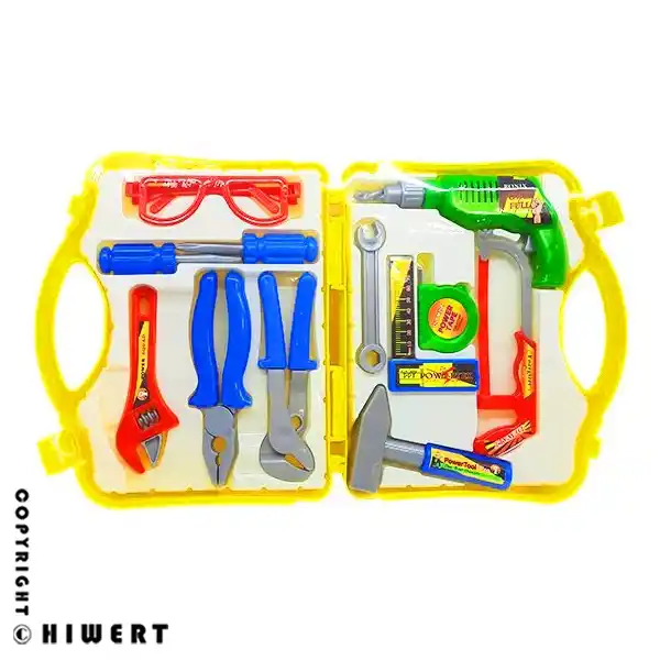 خرید اینترنتی ست ابزار اسباب بازی ۱۲ تکه Little Tools Sunny با بهترین قیمت. جعبه ابزار کامل کودک شامل دریل، آچار، چکش، اره و....