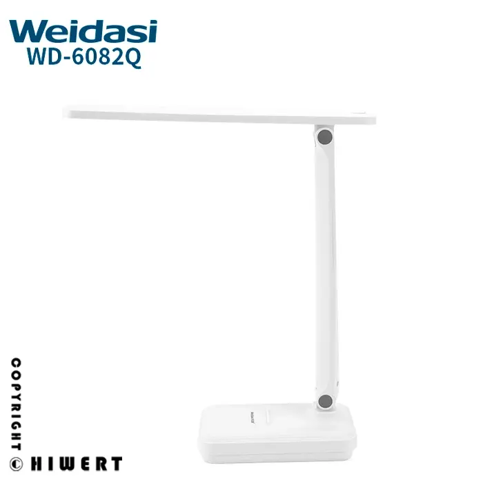 چراغ مطالعه شارژی ویداسی مدل WD-6082Q با ۱۶ ال ای دی اس ام دی و درگاه تایپ سی مدرن در سایت های ورت