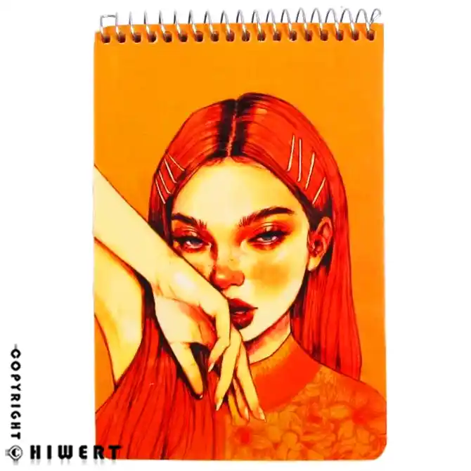 خرید دفترچه چک لیست سیمی فانتزی سویل طرح دختر، یک تودولیست (To-Do List) ۸۰ برگ زیبا برای برنامه ریزی روزانه | های ورت.